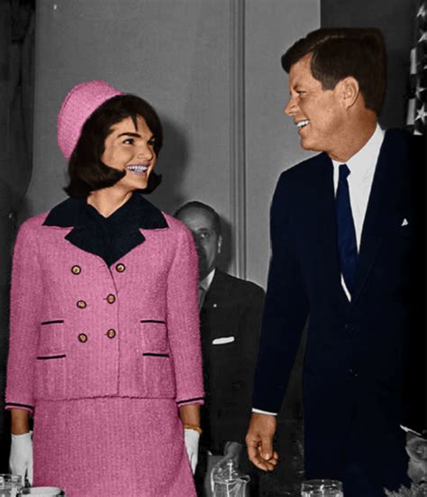 jackie kennedy pink chanel suit was replica|jackie kennedy death dress.